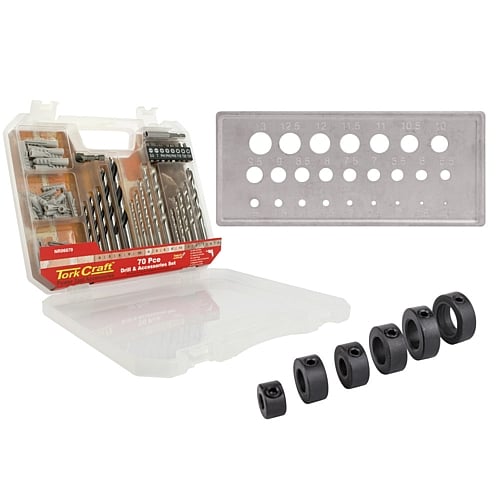Tork Craft 78Pc Drill Bit & Accessories Set | TORKIT013