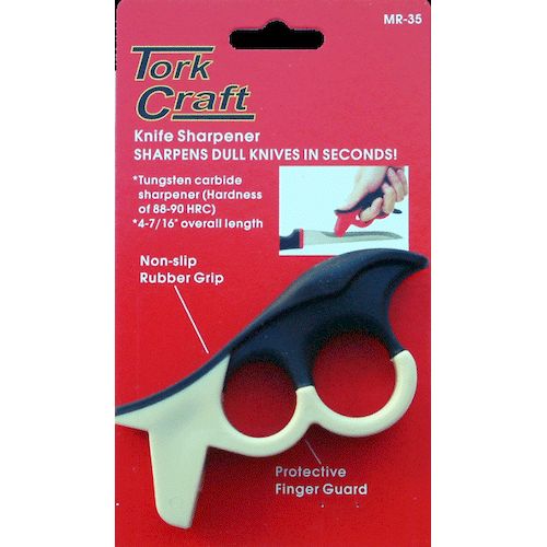 Knife sharpener with tungsten sharpening edge(TZ MR35)