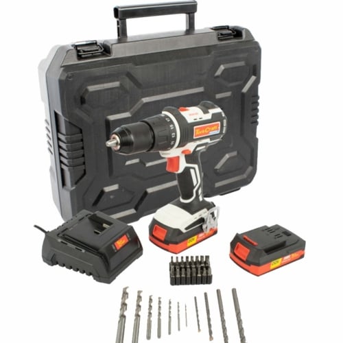 Tork Craft - Cordless Brushless Impact Drill Driver Kit 20V Li-Ion - 2.0AH | TC20060