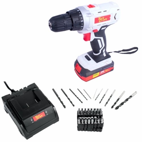 Tork Craft Cordless Drill-Driver Kit 20V Li-Ion_www.tools4.co.za-1