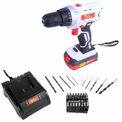 Tork Craft Cordless Drill-Driver Kit 20V Li-Ion_www.tools4.co.za-1