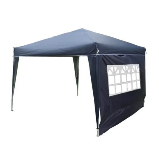 Kaufmann Blue Side Panel with Window for Gazebos | V0402465
