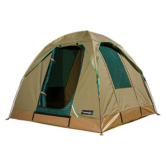 Kaufmann X Afri-Canvas Dome Tent with Skull Cap, 2.1 x 2.1M | V0404618