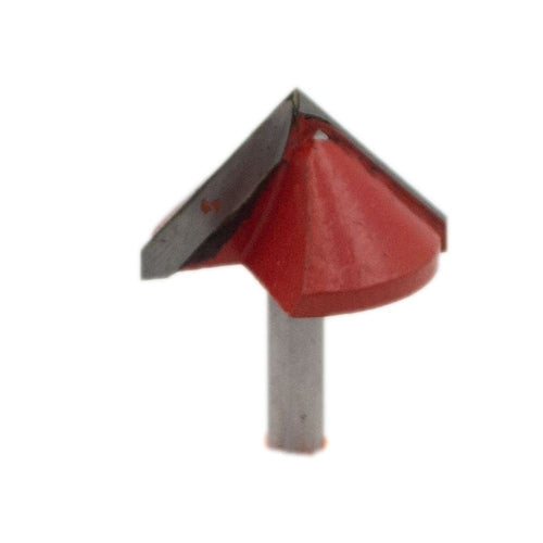 90° V-Carving Bit, 32mm Diameter - 6mm Shank | VCU062