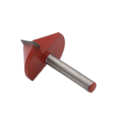 90° V-Carving Bit, 32mm Diameter - 6mm Shank | VCU062
