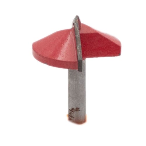 120° V-Carving Bit, 32mm Diameter - 6mm Shank | VCU063