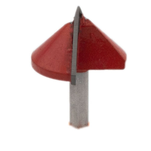 90° V-Carving Bit, 32mm Diameter - 6mm Shank | VCU062