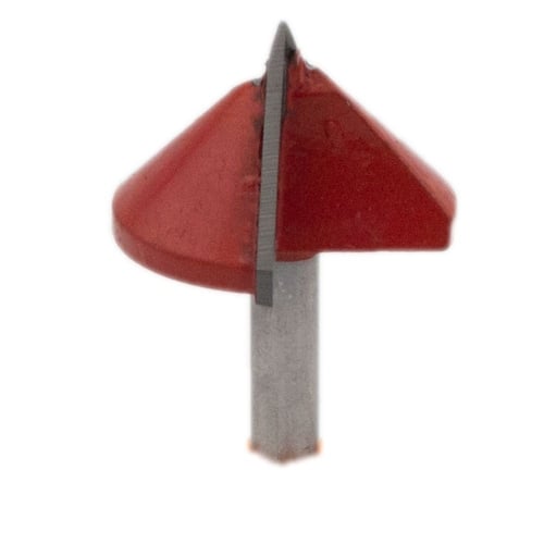 90° V-Carving Bit, 32mm Diameter - 6mm Shank | VCU062