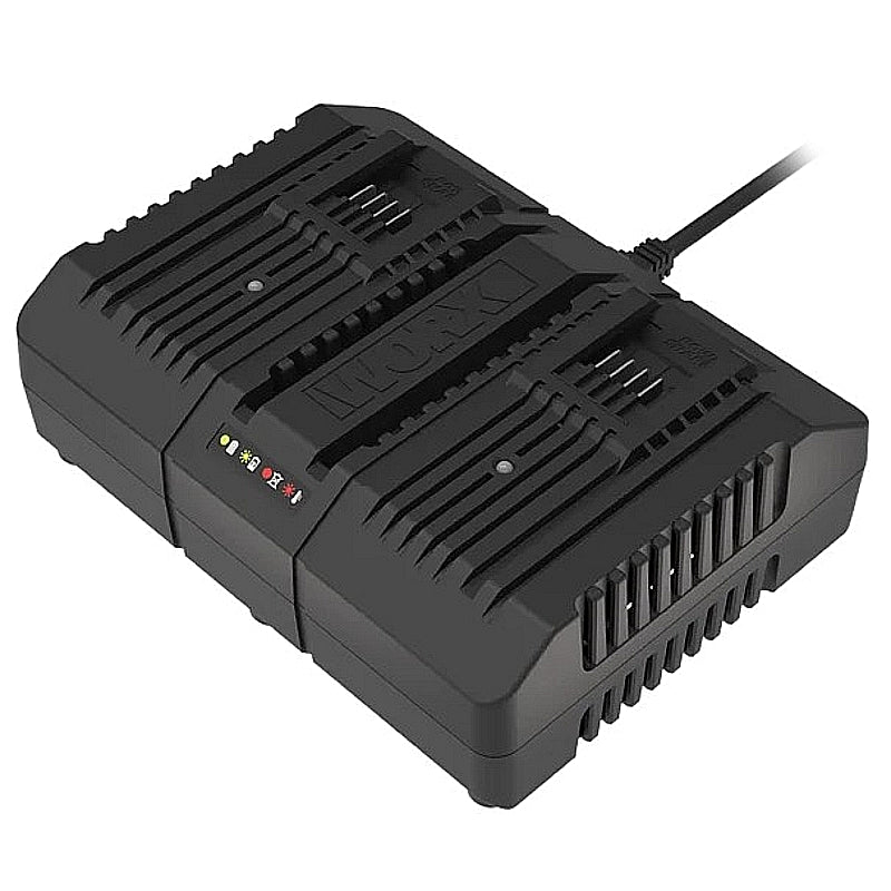 Worx 20V Dual Port Fast Battery Charger | WA3883