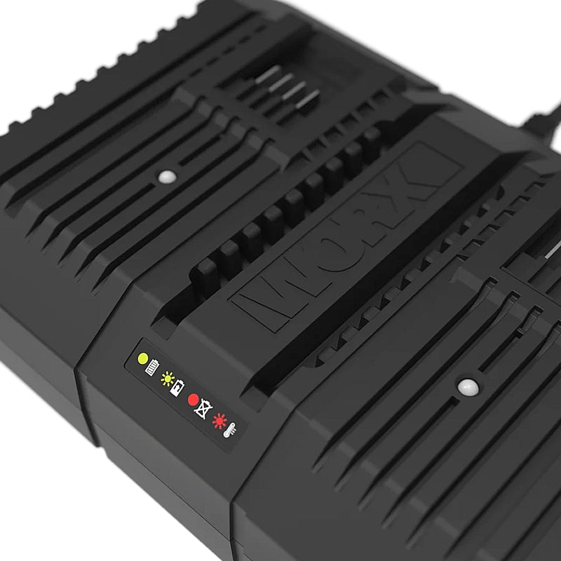 Worx 20V Dual Port Fast Battery Charger | WA3883