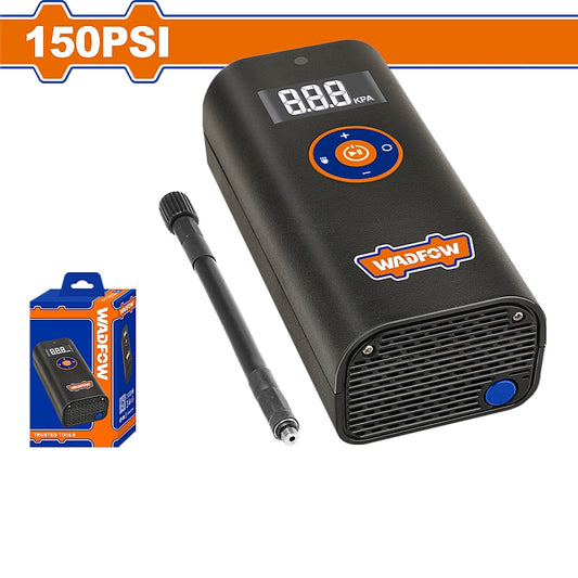 WADFOW 8V Cordless Auto Air Compressor, USB Type-C | WAAM572