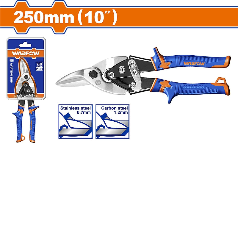 WADFOW 10" Aviation Snip, Right (250mm) | WAS3410