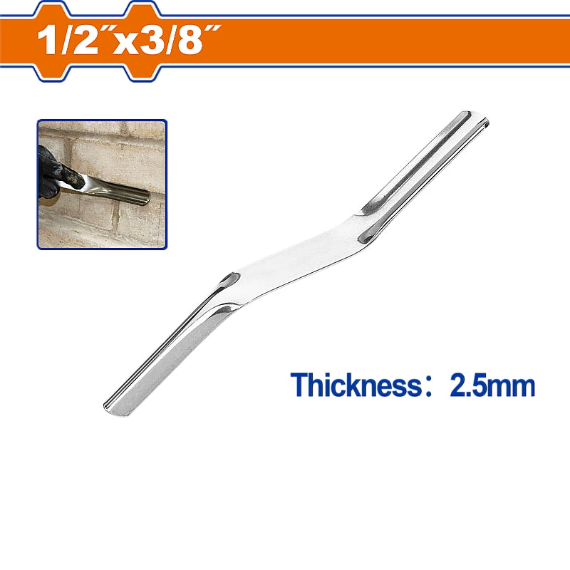 WADFOW Convex Brick Jointer, 1/2" x 3/8" | WBT531238