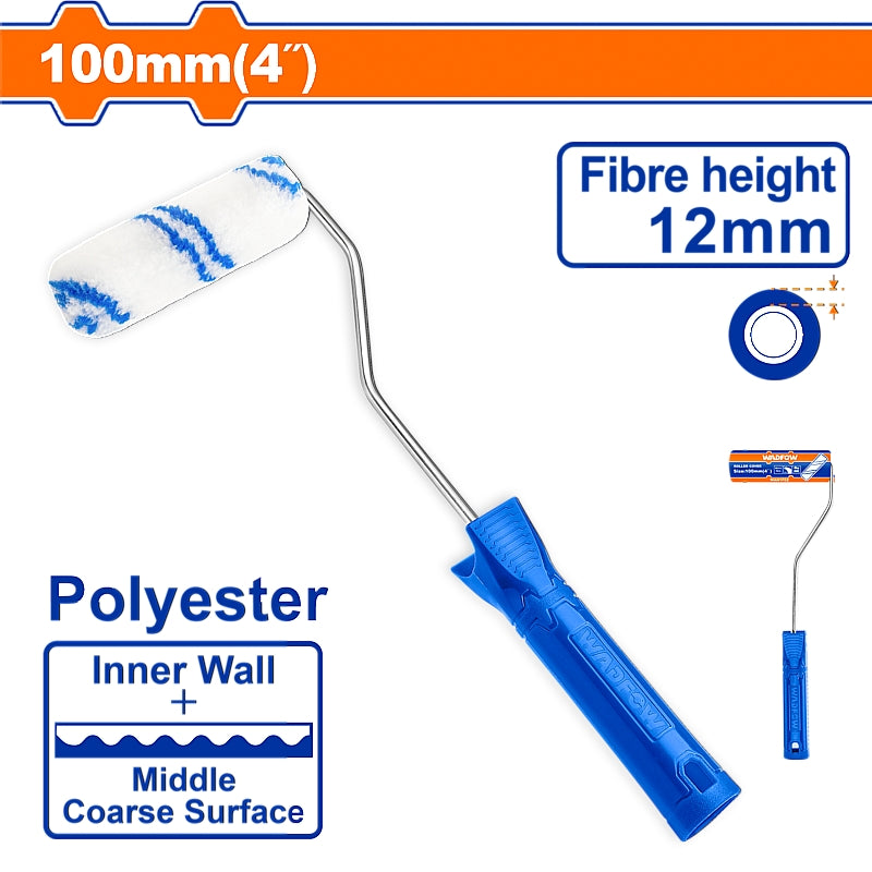 WADFOW Paint Roller, Polyester, 100mm (Inner Wall) | WCB1904