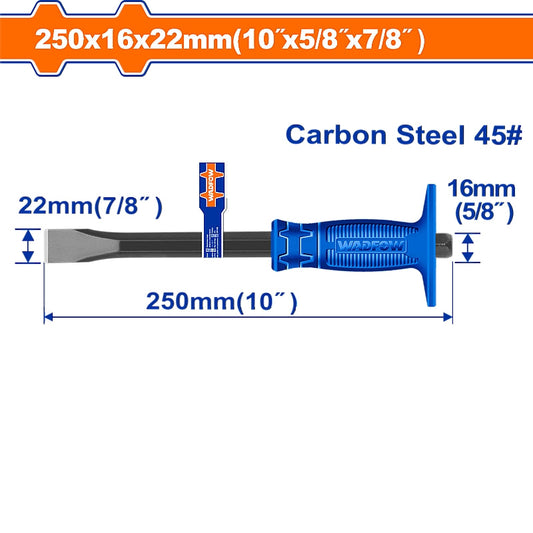 WADFOW Cold Chisel, 22 x 16 x 250mm | WCC1301