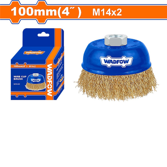 WADFOW Wire Cup Brush, M14, 100mm | WCE1402