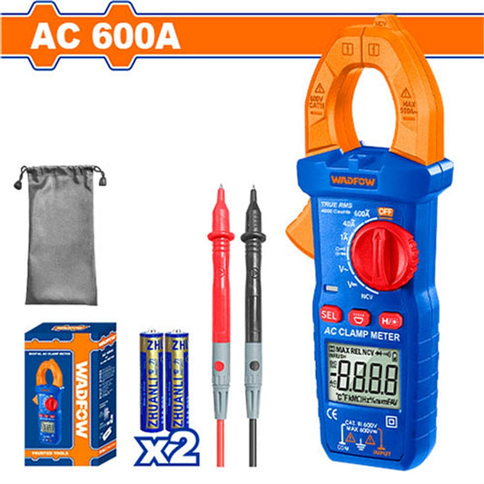 WADFOW Digital Clamp Meter 600A AC | WDM8601