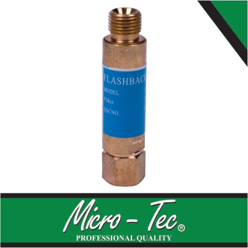 Micro-Tec Flash Back Arrestor Oxygen | WELD3