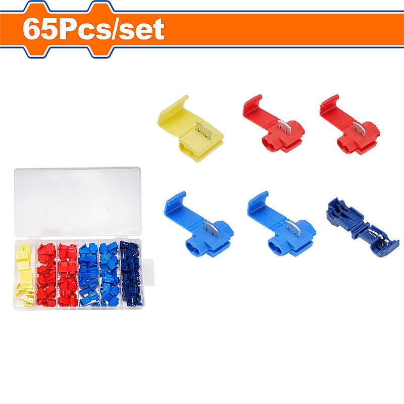 WADFOW 65 Piece Quick Wire Splice Assortment | WFKAB01