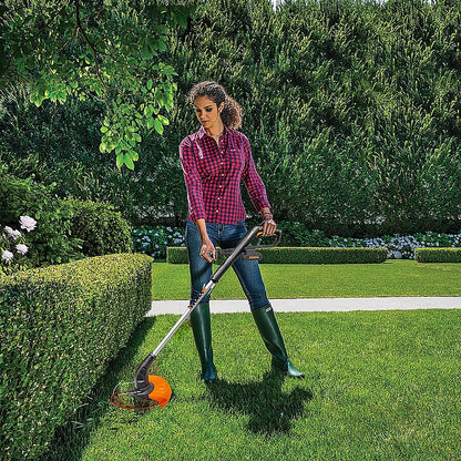 Worx 20V Cordless String Trimmer & Edger 25cm, 2.0Ah Kit | WG157E