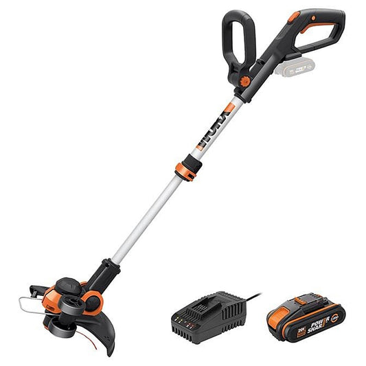 Worx 20V Cordless GT3 Grass Trimmer, 2.0Ah Kit | WG163E.2
