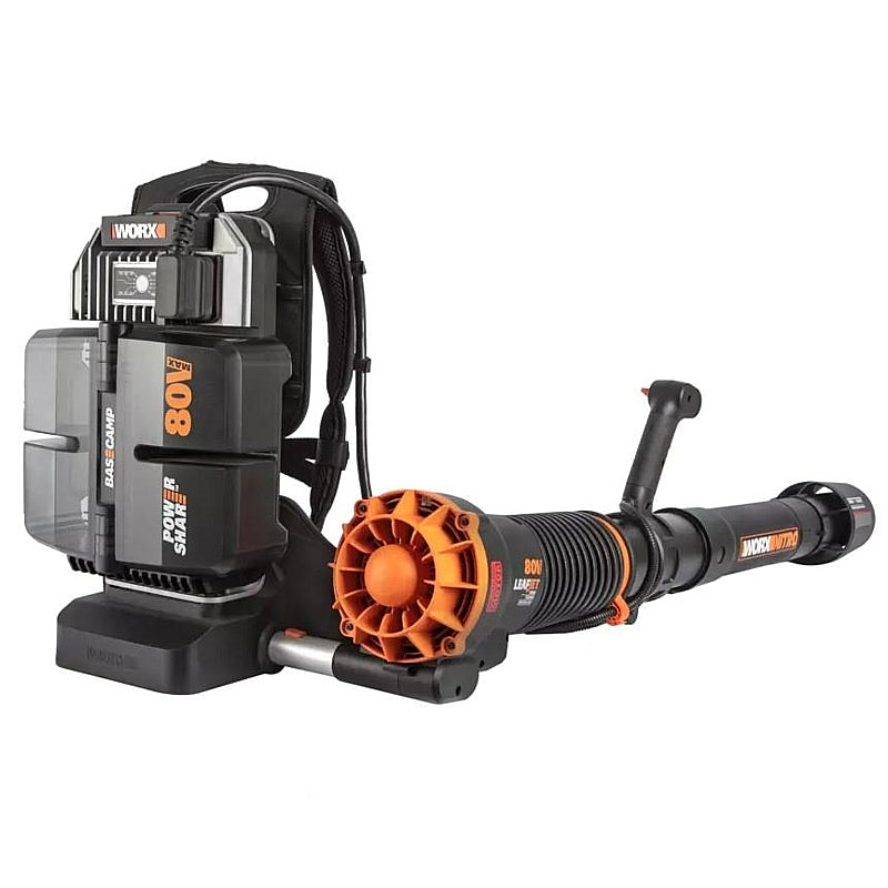 Worx 80V Cordless BL NITRO Backpack Blower, 4.0Ah Kit | WG572E