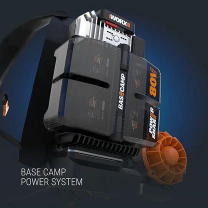 Worx NITRO 80V Brushless Cordless Backpack Blower, 4.0Ah Kit | WG572E