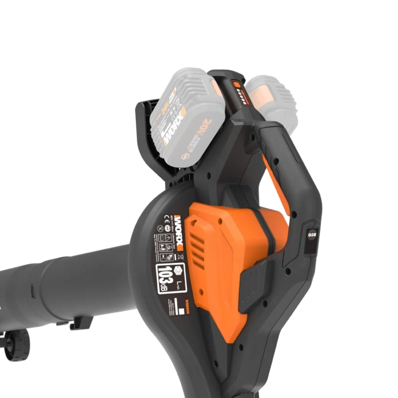 Worx 40V BL Cordless 3-In-1 Blower, Vacuum & Mulcher (Tool Only) | WG583E.9