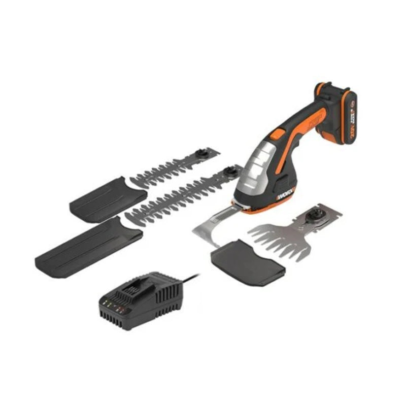Worx ZEN 20V Cordless Shrub and Grass Shear 2.0Ah Kit | WG801E.5