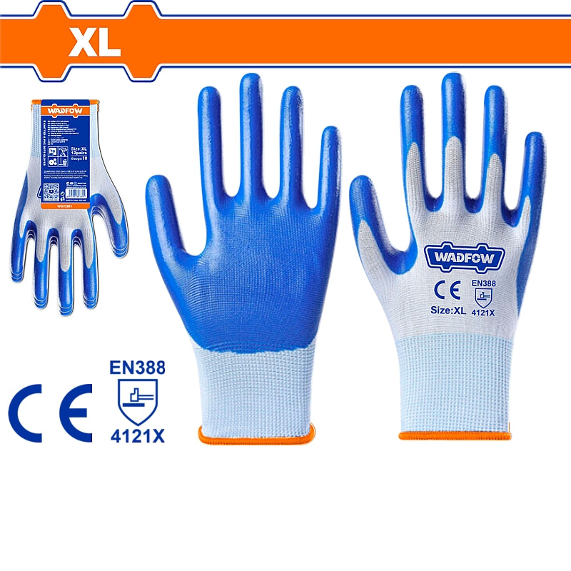 WADFOW Nitrile Gloves, X-Large | WGV2801