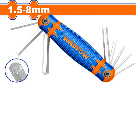 WADFOW 8 Piece Hex Key Set, 1.5-8mm | WHK1281