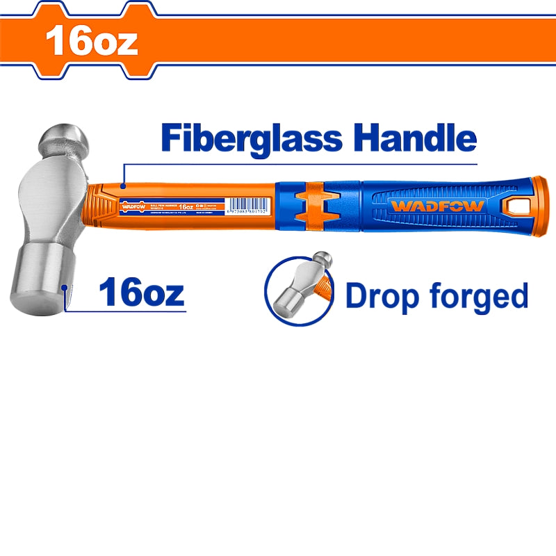 WADFOW Ball Pein Hammer, 450g | WHM5316