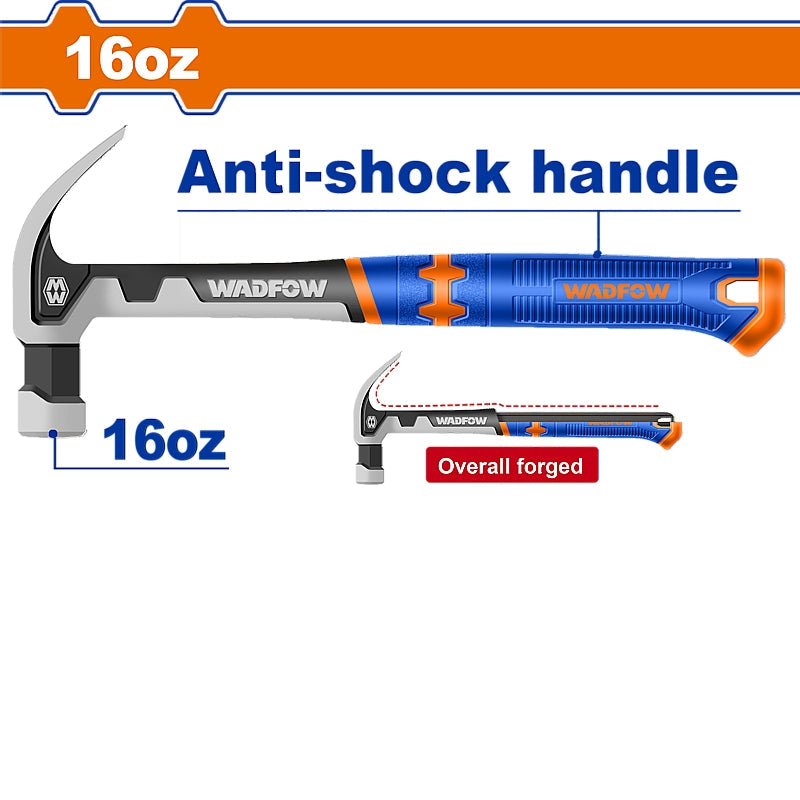 WADFOW Claw Hammer, 450g | WHM8316