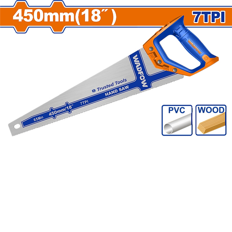 WADFOW 18" Hand Saw (450mm) | WHW1118
