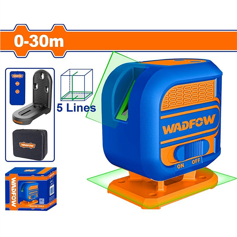 WADFOW Self-Levelling Line Laser, 0-30M | WLE3M06