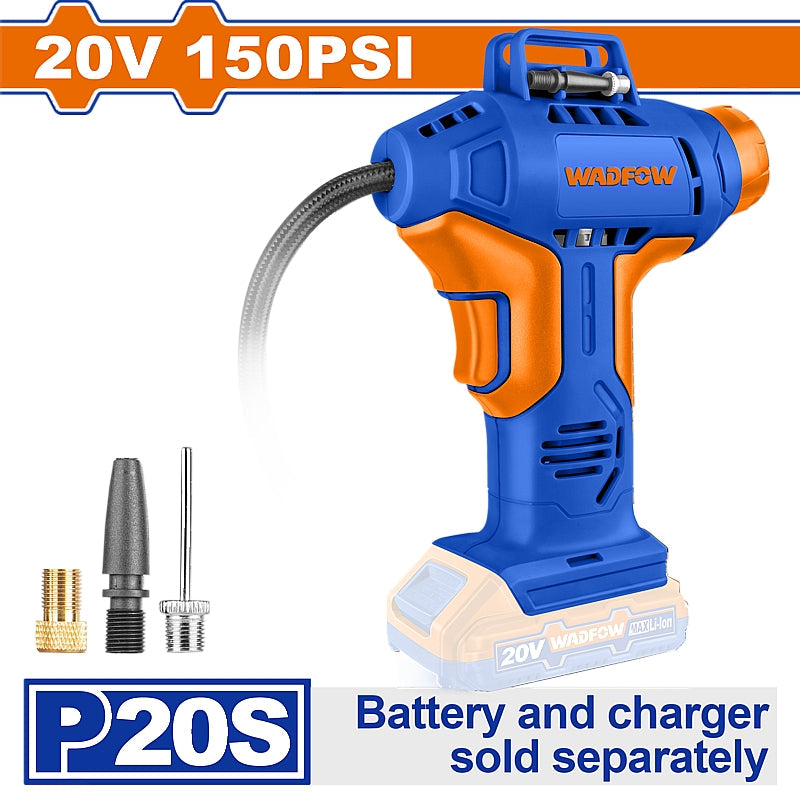 WADFOW 20V Cordless Auto Air Compressor (Solo Unit) | WLN2520