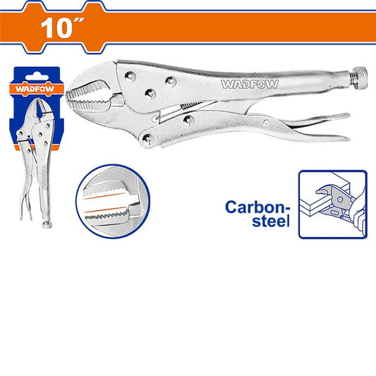 WADFOW 10" Straight Jaw Plier, 0-43mm (250mm) | WLP2C10