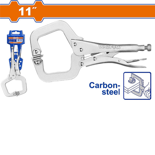 WADFOW 11" C-Clamp Locking Plier, 0-90mm | WLP4211