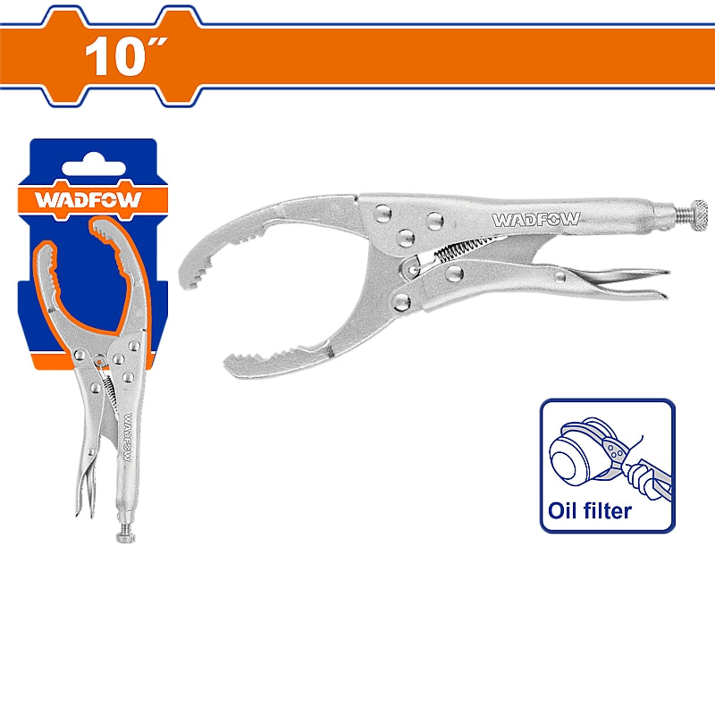 WADFOW 10" Oil Filter Wrench Plier, 50-110mm | WLP8C10