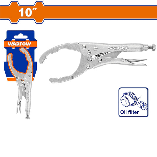 WADFOW 10" Oil Filter Wrench Plier, 50-110mm | WLP8C10