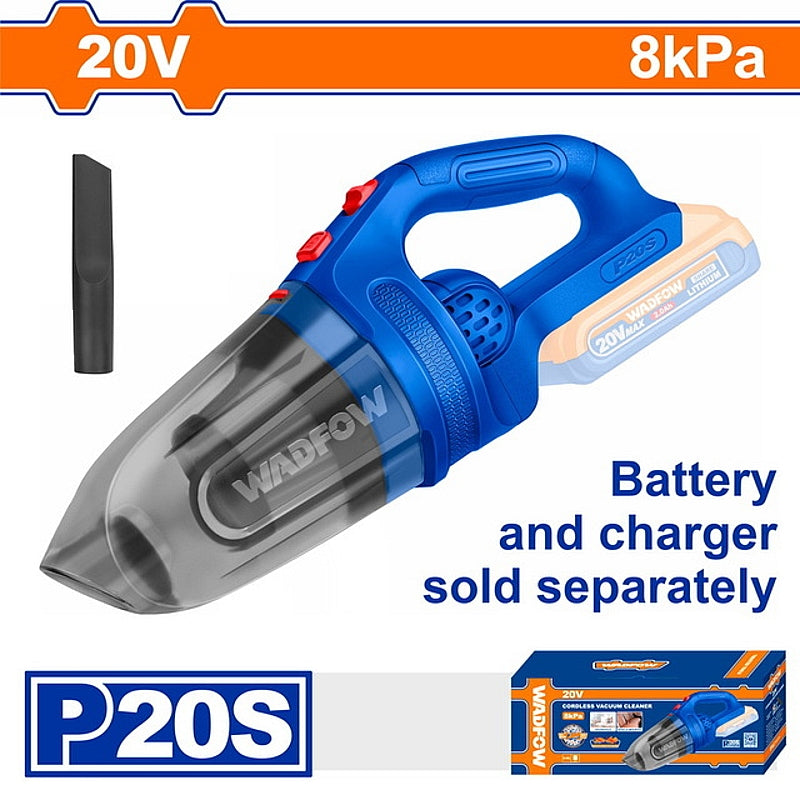 WADFOW 20V Cordless Vacuum Cleaner 0.45L (Solo Unit) | WLV2020