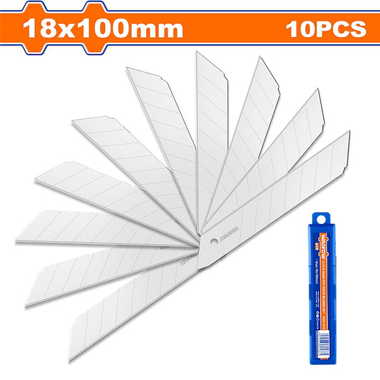WADFOW Snap-Off Knife Blades Set, 18 x 100mm | WMK1K18