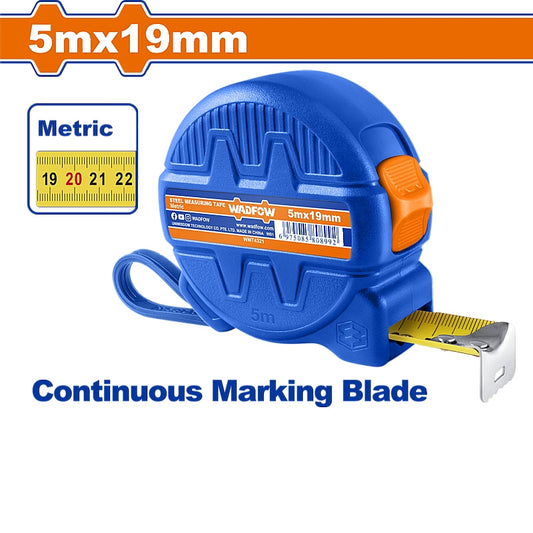 WADFOW Steel Measuring Tape, 19mm x 5M | WMT4321