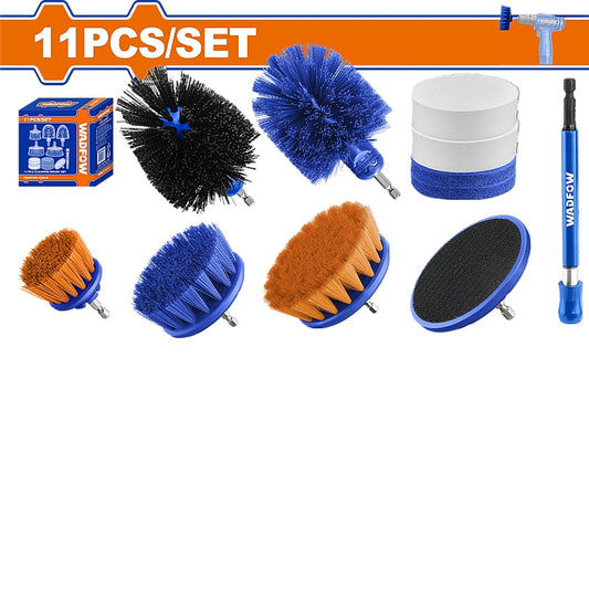WADFOW 11 Piece Cleaning Brush Set | WND5403