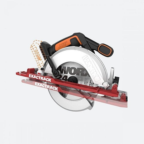Worx - 20V Cordless EXACTRACK Circular Saw 165mm (Tool Only