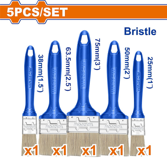 WADFOW 5 Piece Paint Brush Set for Oil-Based Paint | WPB1952