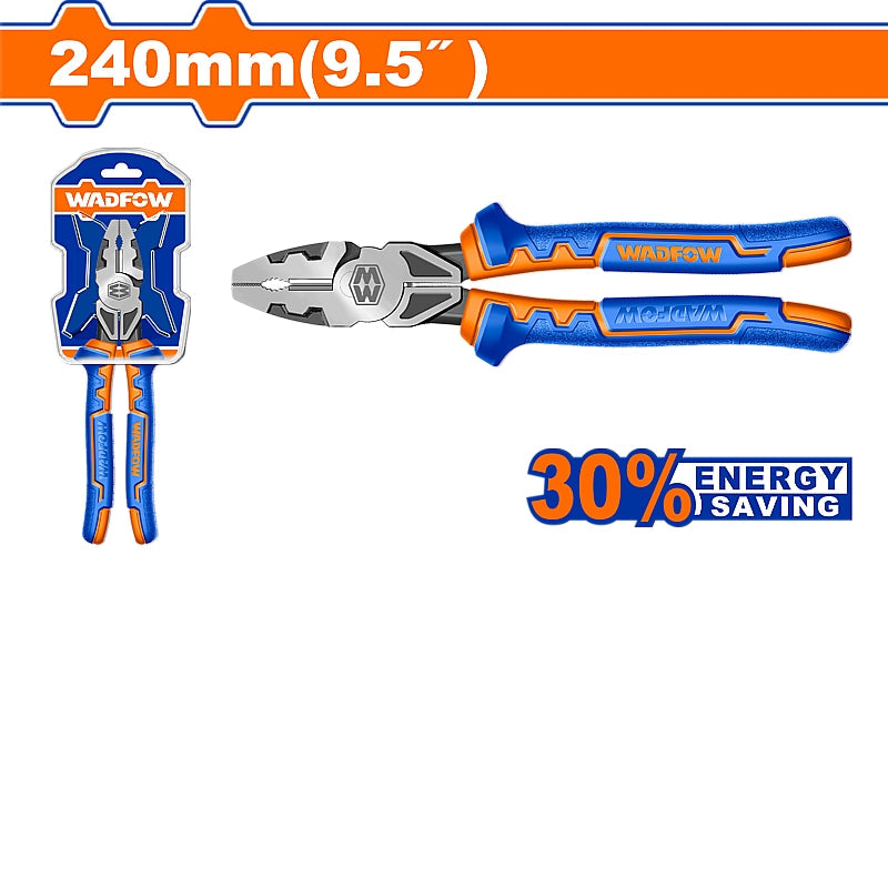 WADFOW 9.5" High Leverage Combination Pliers (240mm) | WPL1719