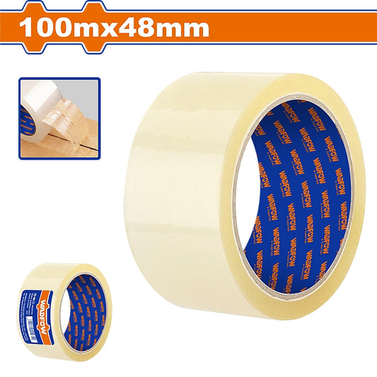 WADFOW Transparent Packing Tape, 48mm x 100M | WPN1H10