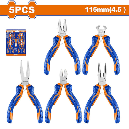 WADFOW 5 Piece Mini Pliers Set | WPS1615