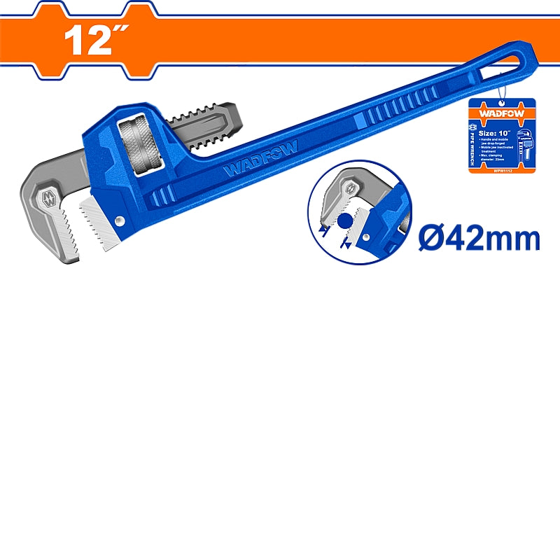 WADFOW 12" Pipe Wrench (300mm) | WPW1112